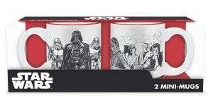 STAR WARS - SET 2 MINI-MUGS 110ML - EMPIRE VS REBEL