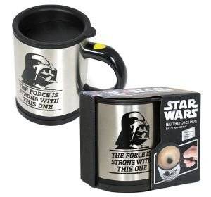 STAR WARS - SELF-STIRRING MUG FEEL THE FORCE VADER