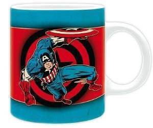 MARVEL - MUG 320ML - CAPTAIN AMERICA VINTAGE WITH BOX MARVEL - MUG 320ML - CAPTAIN AMERICA VINTAGE WITH BOX