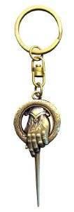 GAME OF THRONES - KEYCHAIN 3D HAND OF KING GAME OF THRONES - KEYCHAIN 3D HAND OF KING