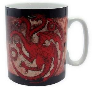 GAME OF THRONES - MUG 460ML - TARGARYEN PORCELAIN WITH BOX GAME OF THRONES - MUG 460ML - TARGARYEN PORCELAIN WITH BOX