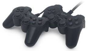 GEMBIRD JPD-UDV2-01 DOUBLE USB DUAL VIBRATION GAMEPAD