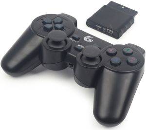 GEMBIRD JPD-WDV-01 WIRELESS DUAL VIBRATION GAMEPAD PS2/PS3/PC