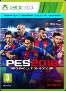 PRO EVOLUTION SOCCER 2018 - PREMIUM EDITION - XBOX 360