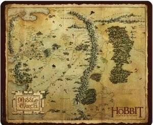 THE HOBBIT - MOUSEPAD - MAP MIDDLE EARTH