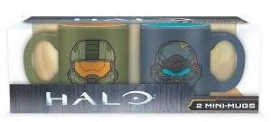 HALO - SET 2 MINI-MUGS 110ML - MASTERCHIEF VS LOCKE