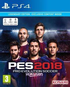 PRO EVOLUTION SOCCER 2018  (PES 2018) LEGENDARY EDITION - PS4