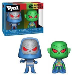 VYNL: DC SUPER HEROES - DARKSEID + MARTIAN MANHUNTER VINYL COLLECTIBLES