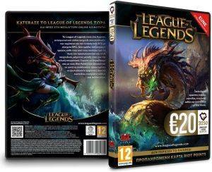 LEAGUE OF LEGENDS PREPAID CARD 3250 RP EUNE LEAGUE OF LEGENDS PREPAID CARD 3250 RP EUNE
