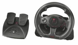 TRUST 21414 GXT580 SANO VIBRATION FEEDBACK RACING WHEEL