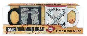 THE WALKING DEAD - DARYL VS NEGAN 2 ESPRESSO MUGS - 110 ML (ABYMUG443)