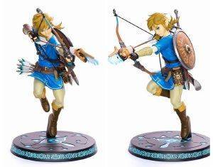 THE LEGEND OF ZELDA BREATH OF THE WILD  LINK WITH BOW PVC STATUE (25CM)
