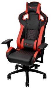 THERMALTAKE GTF 100 GAMING CHAIR FIT SERIES BLACK & RED (GC-GTF-BRMFDL-01)