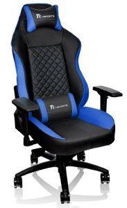 THERMALTAKE GTC 500 GAMING CHAIR COMFORT SERIES BLACK & BLUE (GC-GTC-BLLFDL-01)