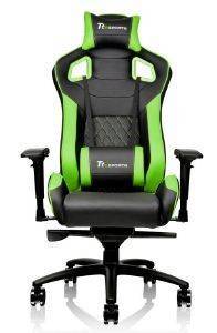 THERMALTAKE GTF 100 GAMING CHAIR FIT SERIES BLACK & GREEN (GC-GTF-BGMFDL-01)