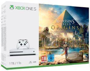 XBOX1 MICROSOFT XBOX ONE S CONSOLE 1TB  ASSASSINS CREED ORIGINS (EU)