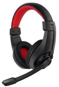 GEMBIRD GHS-01 GAMING HEADSET WITH VOLUME CONTROL BLACK/RED