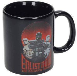 STAR WARS - ENLIST NOW BLACK CERAMIC MUG (SDTSDT27571)