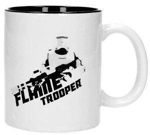 STAR WARS - FLAMETROOPER WHITE-BLACK CERAMIC MUG (SDTSDT89988)