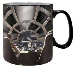 STAR WARS - MILLENNIUM FALCON 460ML FOIL MUG (ABYMUG416) STAR WARS - MILLENNIUM FALCON 460ML FOIL MUG (ABYMUG416)