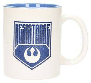 STAR WARS - RESISTANCE LOGO WHITE-BLUE CERAMIC MUG (SDTSDT89992)