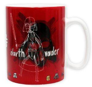 STAR WARS - SKETCHBOOK WITH DARTH VADER & STORMTROOPERS 460ML MUG (ABYMUG168)