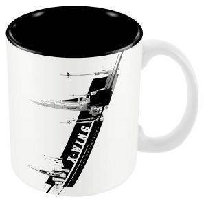 STAR WARS - X-WING RESISTANCE WHITE-BLACK CERAMIC MUG (SDTSDT89998)