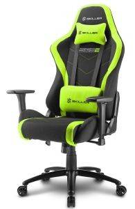 SHARKOON SKILLER SGS2 GAMING SEAT BLACK/GREEN SHARKOON SKILLER SGS2 GAMING SEAT BLACK/GREEN