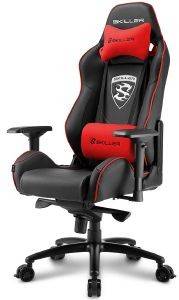 SHARKOON SKILLER SGS3 GAMING SEAT BLACK/RED SHARKOON SKILLER SGS3 GAMING SEAT BLACK/RED