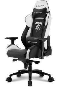 SHARKOON SKILLER SGS3 GAMING SEAT BLACK/WHITE SHARKOON SKILLER SGS3 GAMING SEAT BLACK/WHITE