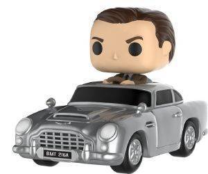 POP! RIDES: 007 - JAMES BOND SEAN CONNERY WITH ASTON MARTIN DB5 44 VINYL FIGURE