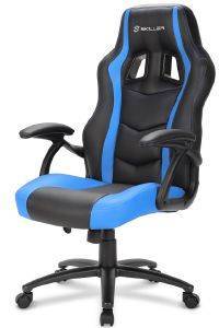 SHARKOON SKILLER SGS1 GAMING SEAT BLACK/BLUE SHARKOON SKILLER SGS1 GAMING SEAT BLACK/BLUE