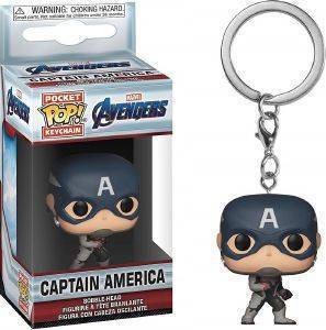 POCKET POP! MARVEL AVENGERS - CAPTAIN AMERICA VINYL FIGURE KEYCHAIN POCKET POP! MARVEL AVENGERS - CAPTAIN AMERICA VINYL FIGURE KEYCHAIN