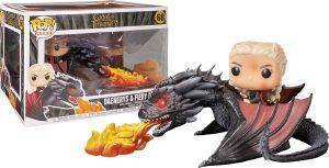 FUNKO POP! RIDES GAME OF THRONES - DAENERYS ON FIERY DROGON 68 VINYL FIGURE FUNKO POP! RIDES GAME OF THRONES - DAENERYS ON FIERY DROGON 68 VINYL FIGURE