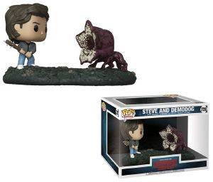 POP! MOVIE MOMENTS: STRANGER THINGS - STEVE VS DEMODOG 728 VINYL FIGURES