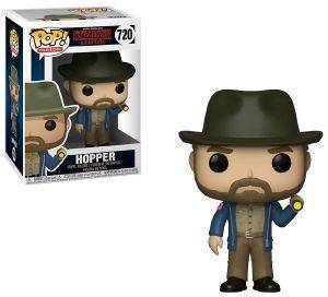 POP! TELEVISION: STRANGER THINGS - HOPPER WITH FLASHLIGHT 720 VINYL FIGURE