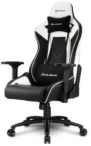 SHARKOON ELBRUS 3 GAMING CHAIR BLACK/WHITE SHARKOON ELBRUS 3 GAMING CHAIR BLACK/WHITE