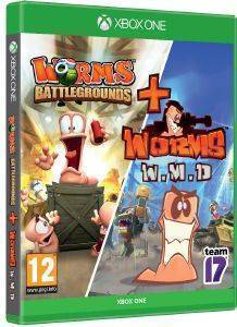 TEAM17 XBOX1 WORMS BATTLEGROUNDS + WORMS WMD - DOUBLE PACK