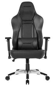 AKRACING OBSIDIAN OFFICE CHAIR BLACK-ALCANTARA