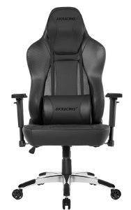 AKRACING OBSIDIAN OFFICE CHAIR BLACK-CARBON