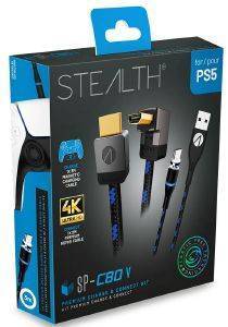 PS5 STEALTH PREMIUM CONNECT & CHARGE KIT & HDMI & MAGNETIC PLAY & CHARGE