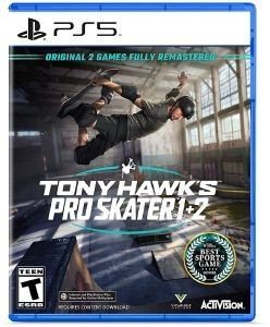 PS5 TONY HAWKS PRO SKATER 1 + 2 PS5 TONY HAWKS PRO SKATER 1 + 2