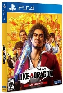 PS4 YAKUZA: LIKE A DRAGON  DAY ICHI STEELBOOK EDITION