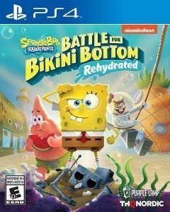 PS4 SPONGEBOB SQUAREPANTS: BATTLE FOR BIKINI BOTTOM - REHYDRATED PS4 SPONGEBOB SQUAREPANTS: BATTLE FOR BIKINI BOTTOM - REHYDRATED