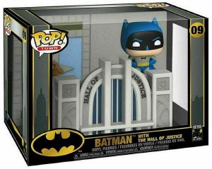 FUNKO POP! TOWN: BATMAN 80 YEARS - BATMAN WITH THE HALL OF JUSTICE (09)