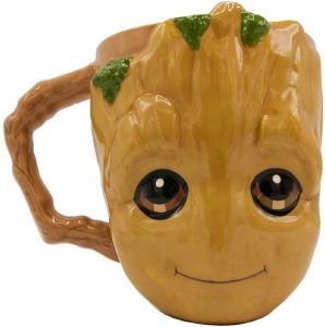 PYRAMID GUARDIANS OF THE GALAXY - BABY GROOT 3D SCULPTED SHAPED MUG (454ML) (SCMG25438) PYRAMID GUARDIANS OF THE GALAXY - BABY GROOT 3D SCULPTED SHAPED MUG (454ML) (SCMG25438)