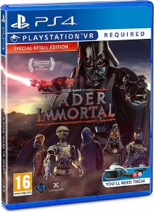 PS4 VADER IMMORTAL: A STAR WARS VR SERIES (PSVR REQUIRED) - SPECIAL RETAIL EDITION PS4 VADER IMMORTAL: A STAR WARS VR SERIES (PSVR REQUIRED) - SPECIAL RETAIL EDITION
