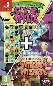 NSW SECRETS OF MAGIC: THE BOOK OF SPELLS + SECRETS OF MAGIC 2: WITCHES AND WIZARDS JUST FOR GAMES