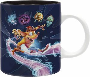 ABYSSE ABYSSE CRASH BANDICOOT &quot;ITS ABOUT TIME&quot; 320ML MUG (ABYMUG856)