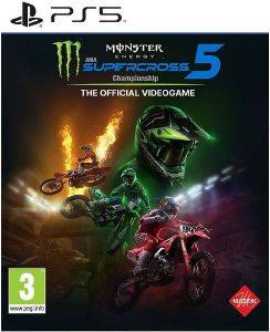 PS5 MONSTER ENERGY SUPERCROSS 5 - THE OFFICIAL VIDEOGAME
